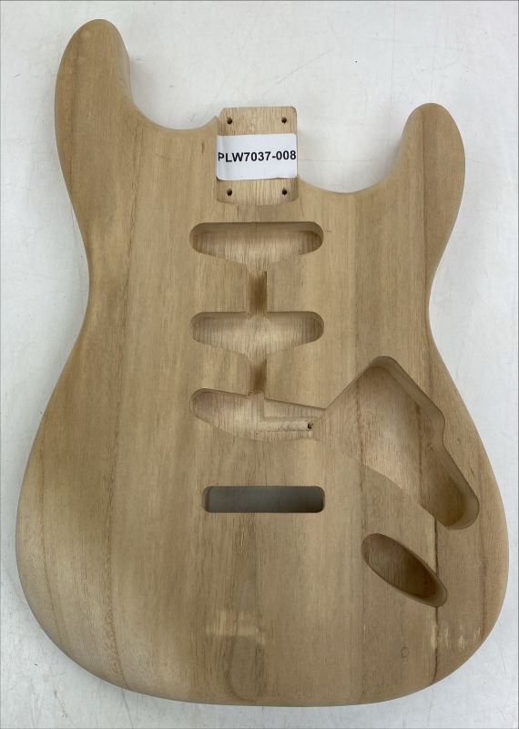 Body Paulownia, 2-pcs. Strat, Unique Piece #008